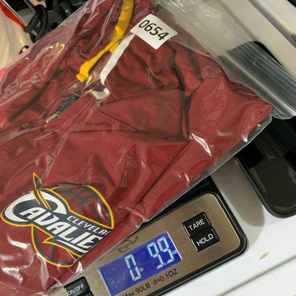 Cleveland Cavaliers NBA Large Adidas‎ Full Zip Sweatshirt Jacket Red New Mens - Picture 6 of 6